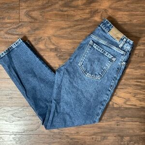 Zara Straight Leg High Waisted Blue Jeans Women’s Size 6